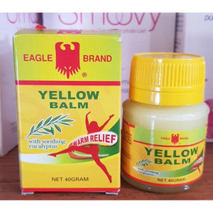04 Boxs - Cao xoa Eagle Brand Yellow Balm (40g)