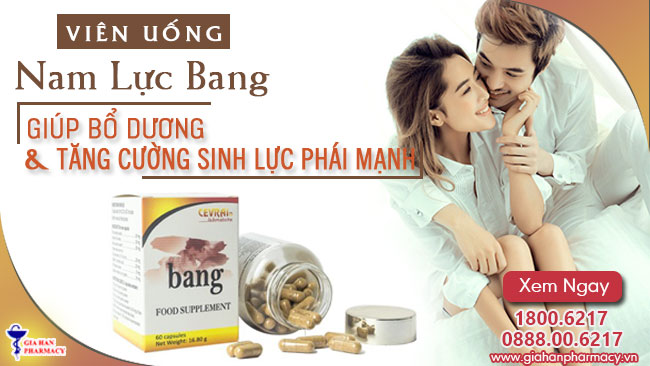 Viên nam lực Bang Cevrai cải thiện chức năng sinh lý nam giới (60 viên)