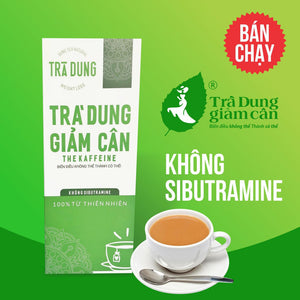 02 Boxs - Trà giảm cân - Trà dung giảm cân The Kaffeine - 30 túi lọc - Chính hãng