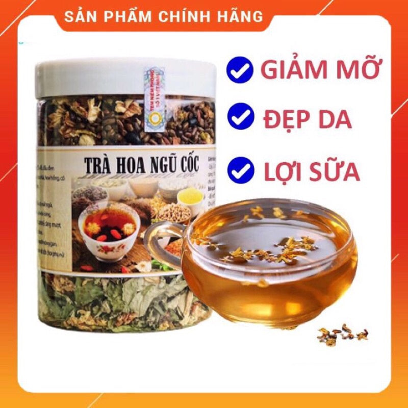 Trà hoa ngũ cốc lợi sữa giảm cân trà hoa ngũ cốc thanh lọc cơ thể an thần ngủ ngon đẹp da