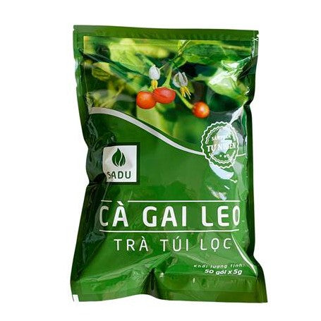 2 bịch Trà túi lọc Cà Gai Leo Sadu 250g - Hỗ trợ bảo vệ lá Gan cho cả gia đình bạn