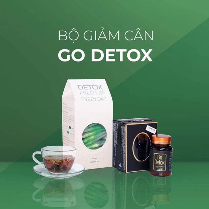 04 Combo of Go Detox & Fresh Everyday Detox Tea - Natural Ingredients Weight Loss