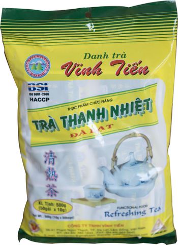 02 Boxs -TRÀ THANH NHIỆT PHA ẤM GÓI 50 TÚI 10G