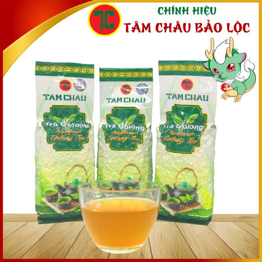 Combo 03 Trà Oolong Tâm Châu - 03 Trà Oolong gói Nhôm 100Gr - Chính hiệu TÂM CHÂU BẢO LỘC