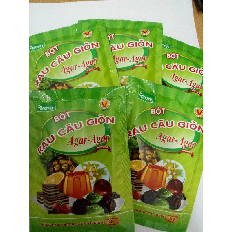 10packs*  BỘT RAU CÂU GIÒN HOÀNG YẾN - SAIGONFOOD