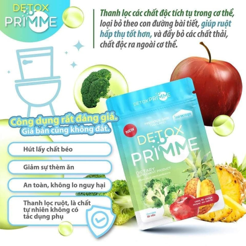 Detox Rau Củ Pri me Thailand