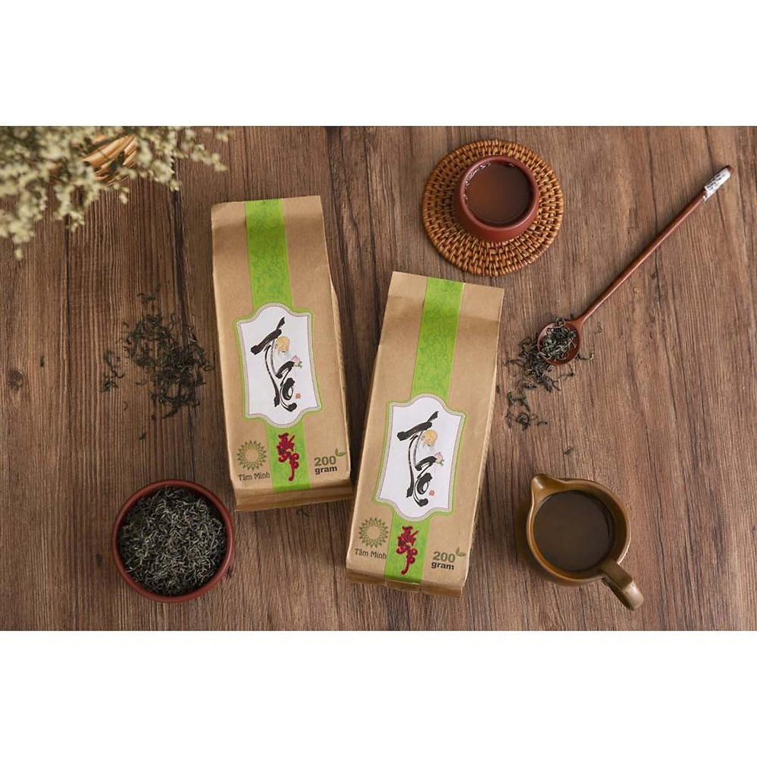 Trà Thái Nguyên nõn tôm ngon đặc biệt loại 1 TÂM MINH THỌ *500gram/pack