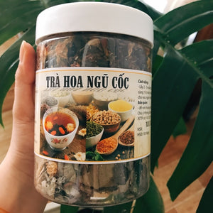 02 Boxs - Trà Hoa Ngũ Cốc Thanh Lọc Cơ Thể, trà giảm cân giải nhiệt mát gan, dễ ngủ, giảm mỡ bụng - TNC