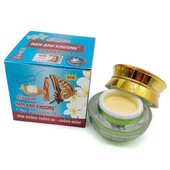 02 Boxs- NAM ANH KHƯƠNG - Kem dưỡng trắng da, Chống nắng 7 tác dụng VIP (25g)
