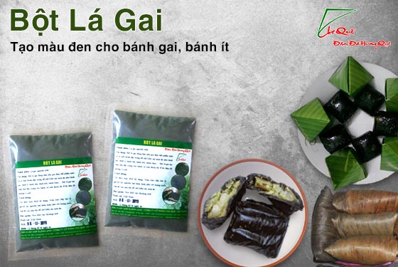100 Gram BÁN BỘT LÁ GAI NGUYÊN CHẤT