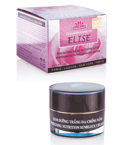 02 Boxs - ELISE KEM DƯỠNG TRẮNG DA CHỐNG NẮNG 15G
