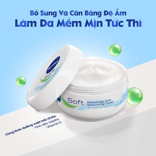 Kem dưỡng làm mềm da NIVEA Soft Crème 50ml - 89054