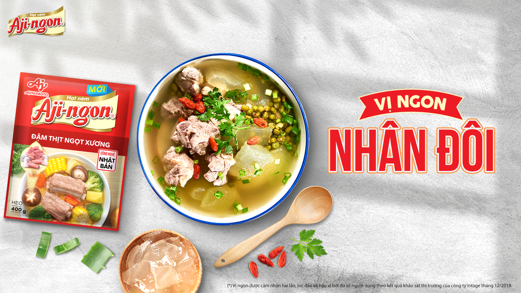 Hạt nêm Aji-ngon 400g *2Packs