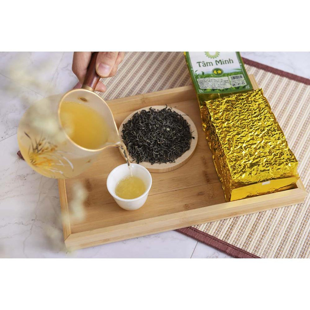 Trà Thái Nguyên loại ngon đặc biệt 200g TÂM MINH 4 SAO
