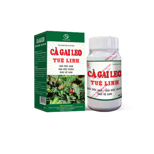 03 Boxs - Thực Phẩm Chức Năng Cà Gai Leo TUỆ LINH (Hộp 60 viên)