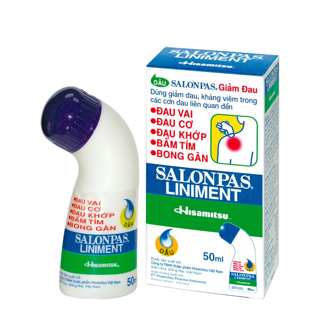 2 x 50ml Bottle Salonpas Liniment Roll On Hisamitsu Joints,Neck Pain Relief