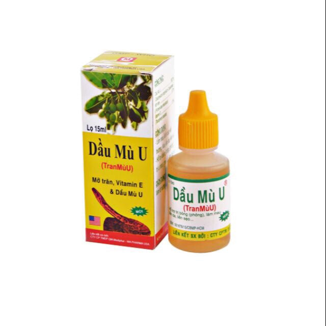 2 Boxs - Dầu Mù U (Chai 15ml)