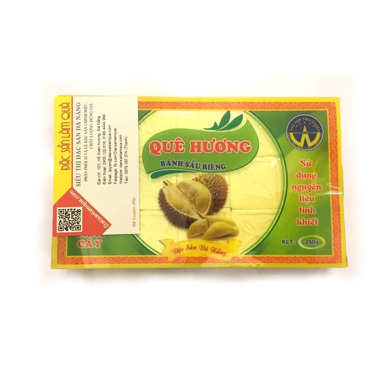Bánh sầu riêng Quê Hương* 10 gói