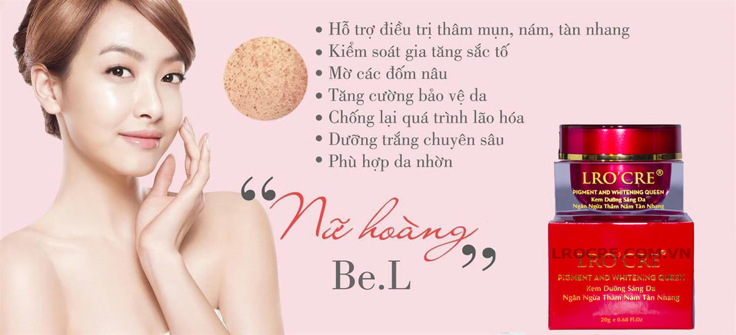 KEM TRỊ NÁM – TÁI SINH DA MẶT BAN ĐÊM LRO’CRE