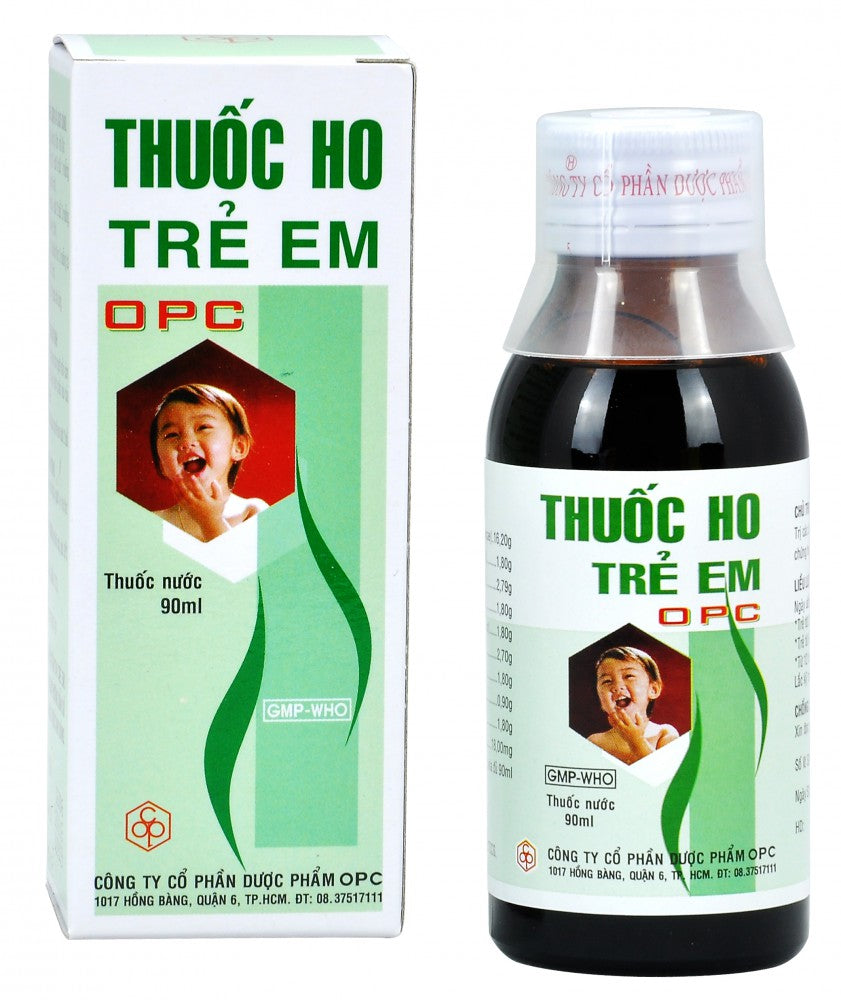 02 Boxs -  THUỐC HO TRẺ EM - OPC