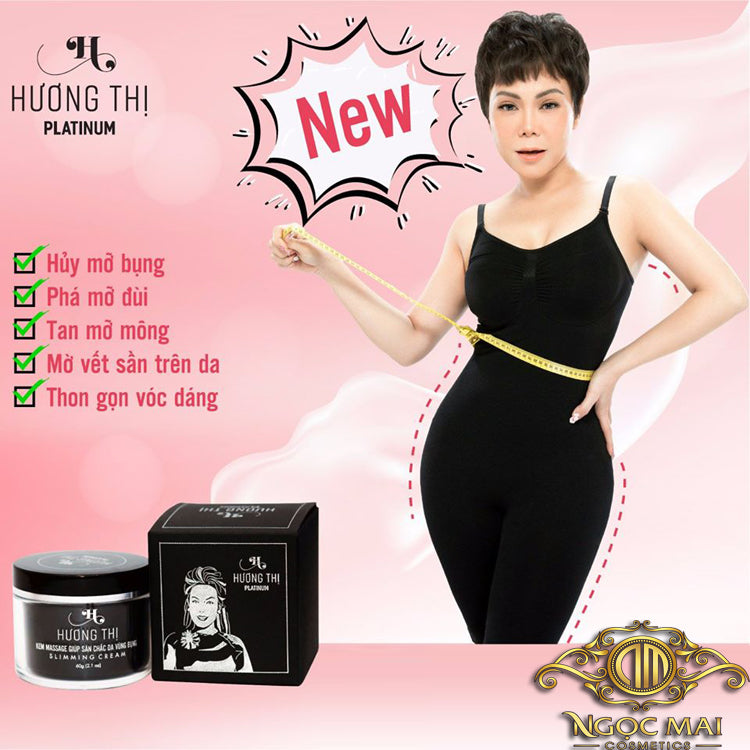 HƯƠNG THỊ PLATINUM - Kem Massage giúp săn chắc da vùng bụng (60g)