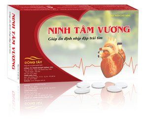 01 Box - NINH TÂM VƯƠNG - 3 vỉ x 10 viên nén/hộp