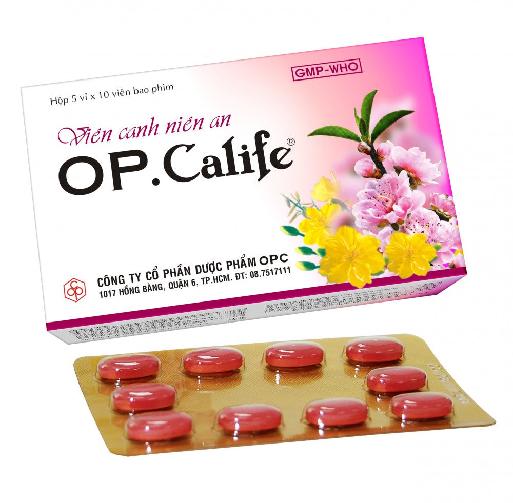 02 Boxs - OP.CALIFE® Viên Canh Niên An