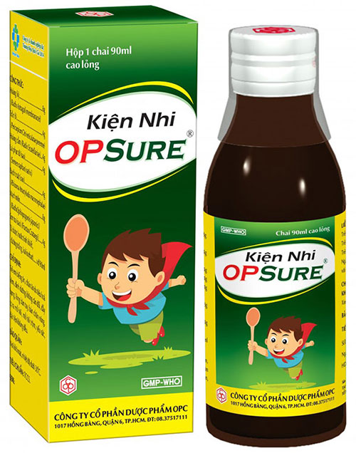 02 Boxs -  Siro bổ cho bé KIỆN NHI OPSURE - 90ml