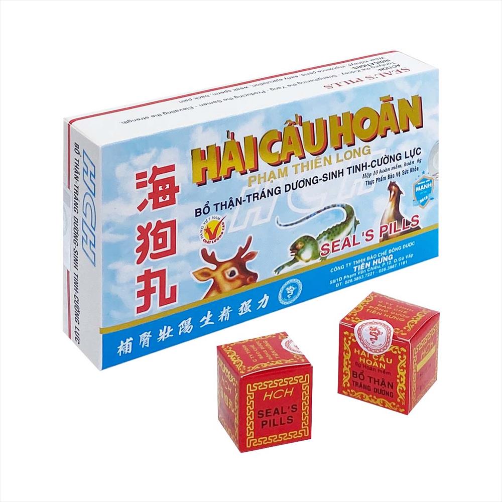 Viên uống Hải Cẩu Hoàn Tiên Hưng bổ thận, tráng dương, sinh tinh, cường lực (10 viên)