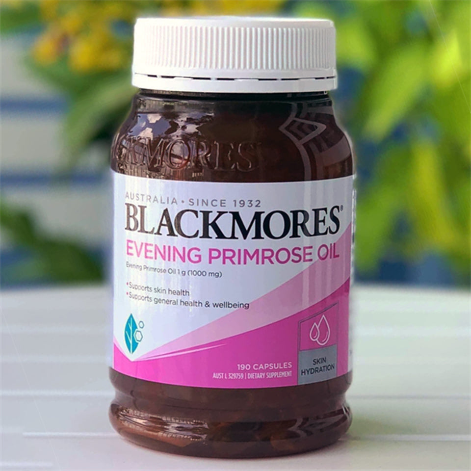 Viên uống Blackmores Evening Primrose Oil bổ sung Omega 6 (190 viên)