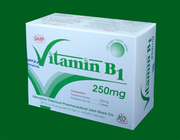 Vitamin B1 250mg - 1 box of 100 capsules