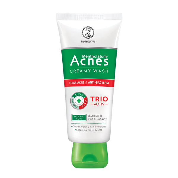 2 boxs*100g  - Acnes Creamy Wash – Kem rửa mặt ngăn ngừa mụn