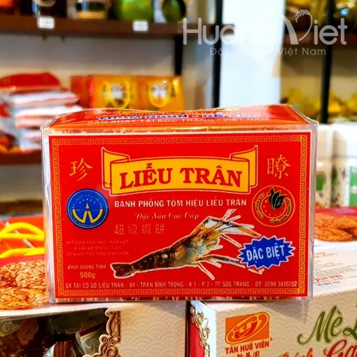 02 Packs * 500g- Bánh phồng tôm Liễu Trân đặc biệt