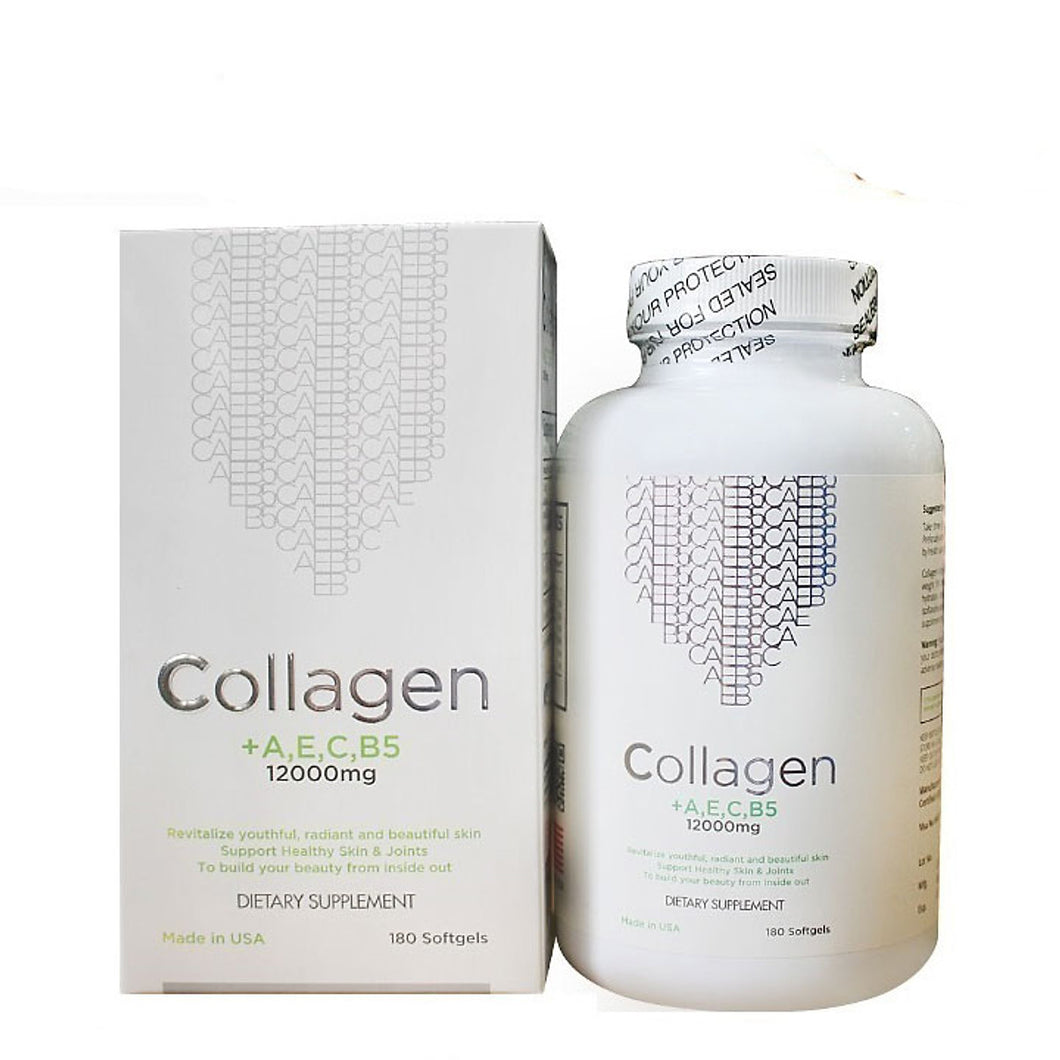 Viên uống Collagen A,E,C, B5 12000Mg
