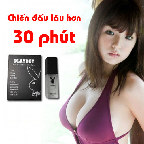CHAI XỊT PLAYPOY CHỐNG XUẤT TINH SỚM HIỆU QUẢ SỐ 1