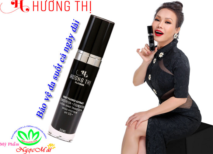 HƯƠNG THỊ PLATINUM - Kem chống nắng trang điểm (30ml)