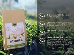 Trà Xanh (Green Tea) Cầu Đất - Túi 150Gr
