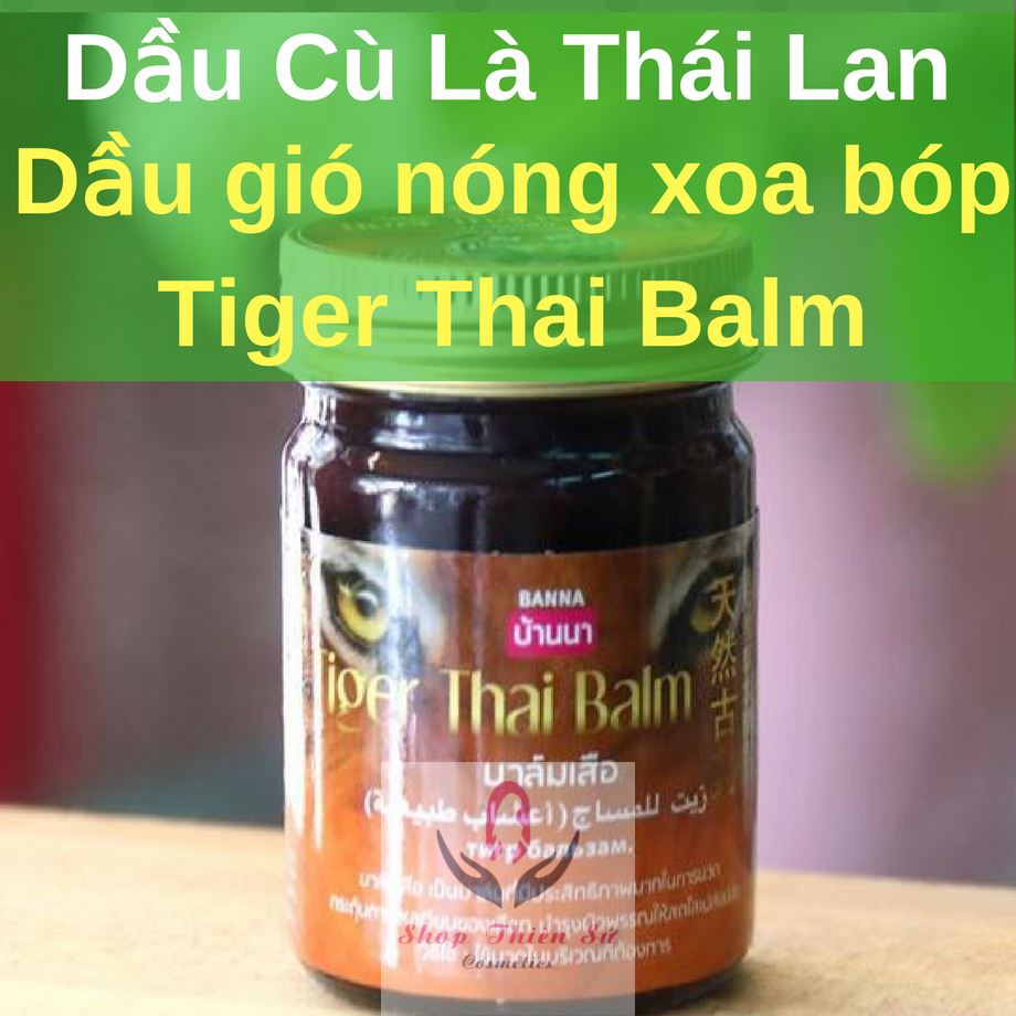 02 Boxs*50gram - Dầu Cù Là Cao Xoa Bóp Wangwan Dầu Nóng Xoa Bóp Thái Lan (50g)
