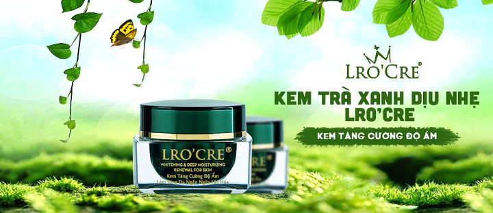 KEM TRÀ XANH DỊU NHẸ LRO’CRE