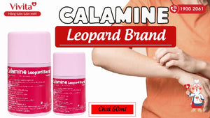 2 Boxs - Calamine Leopard Brand (Chai 60ml)