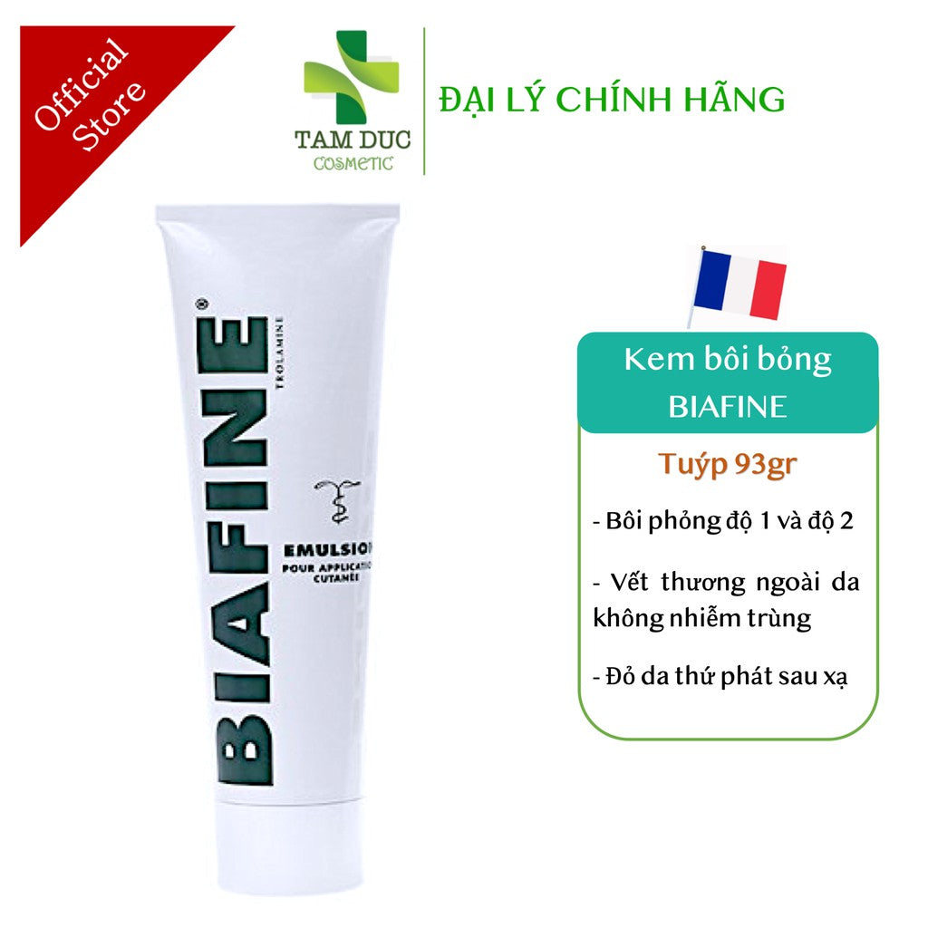 1 Boxs - Biafine (Hộp 1 tuýp 93g) - bôi phỏng