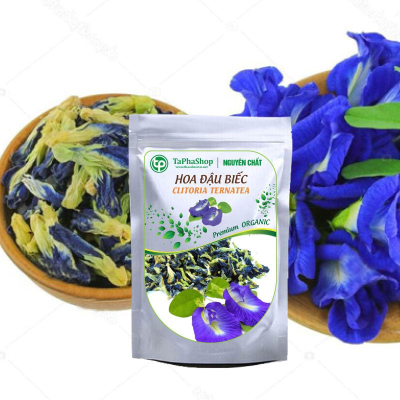 Trà Hoa Đậu Biếc 100gr Sấy Khô Nguyên Bông