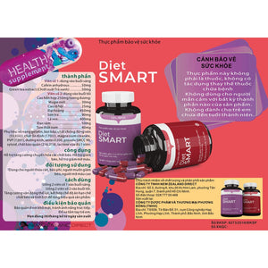 Diet Smart : thuốc giảm cân an toàn trong 14 ngày