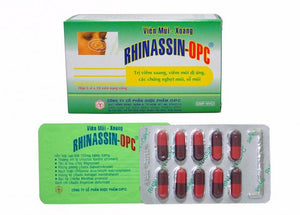 02 Boxs - Viên Mũi - Xoang RHINASSIN - OPC