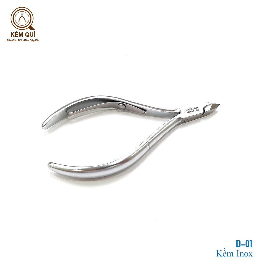 2 PCS - Kềm Chuyên Dụng -  Kềm Qui -  Qui Cuticle Nippers  -  KỀM QUÍ D01
