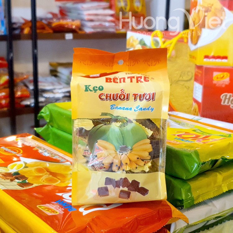 06 Packs* 200g Kẹo chuối tươi Bến Tre 200g