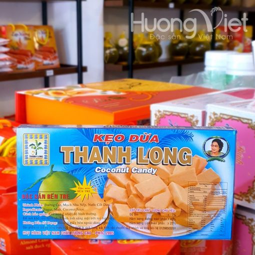 Kẹo dừa nguyên chất Thanh Long 350g* 2 Packs