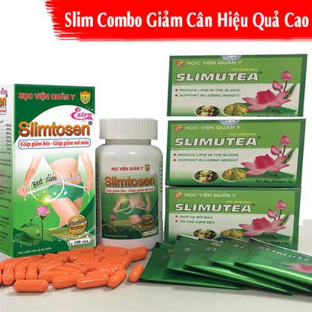 Liệu trình giảm cân mới cho hiệu quả cao hơn với 1Slimtosen Extra và 3 Slimutea