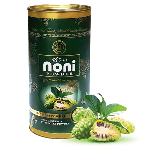 HỘP TINH CHẤT BỘT QUẢ (TRÁI) NHÀU VĨNH TIẾN, VITIAN NONI PURE ESSENSE POWDER, LON 500G