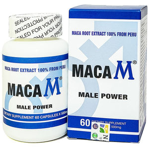 Viên uống Maca M Male Power Nature's Supplements bổ thận, tráng dương (60 viên)